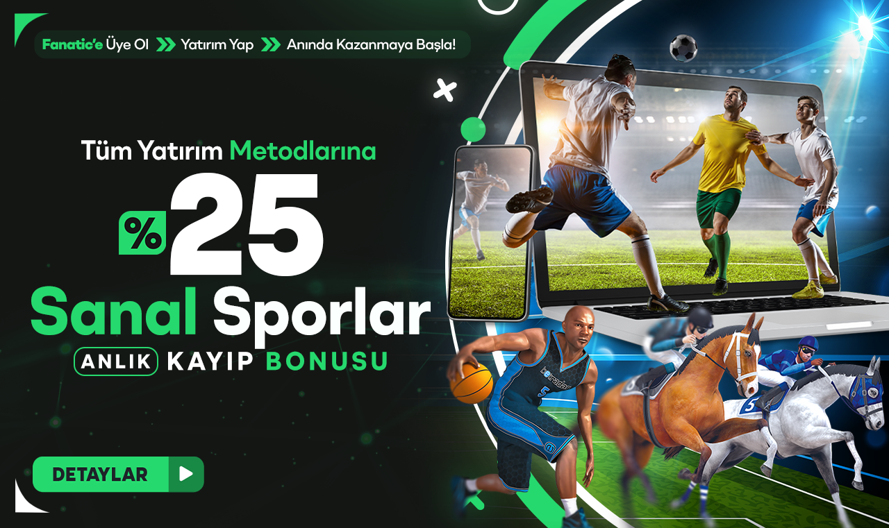 %25 Sanal Sporlar Kayıp Bonusu